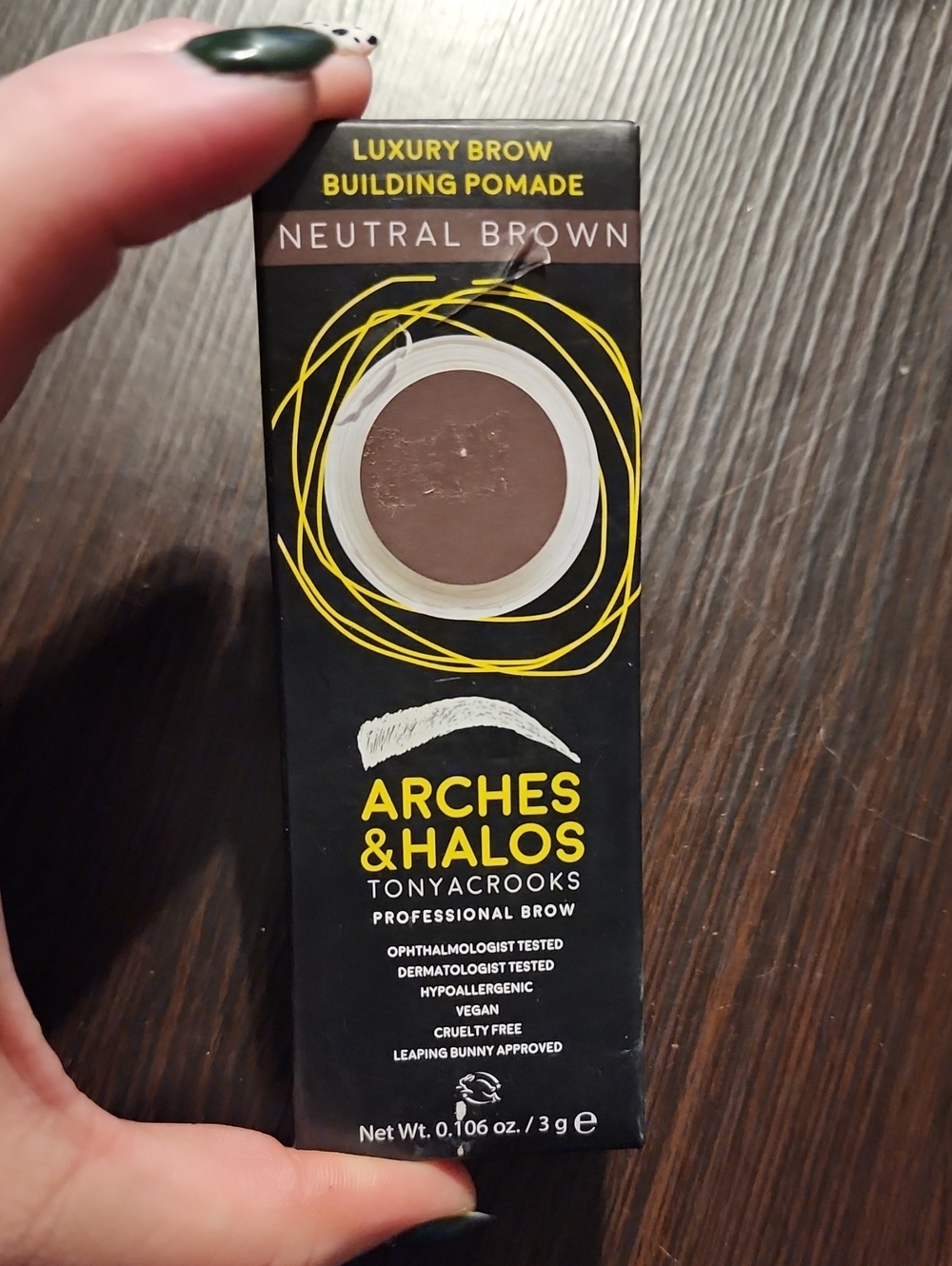 Luxury Brow Pomade — Neutral Brown
